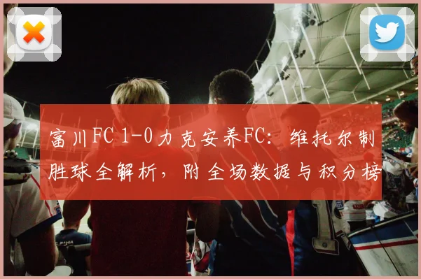 富川FC 1-0力克安养FC：维托尔制胜球全解析，附全场数据与积分榜变动
